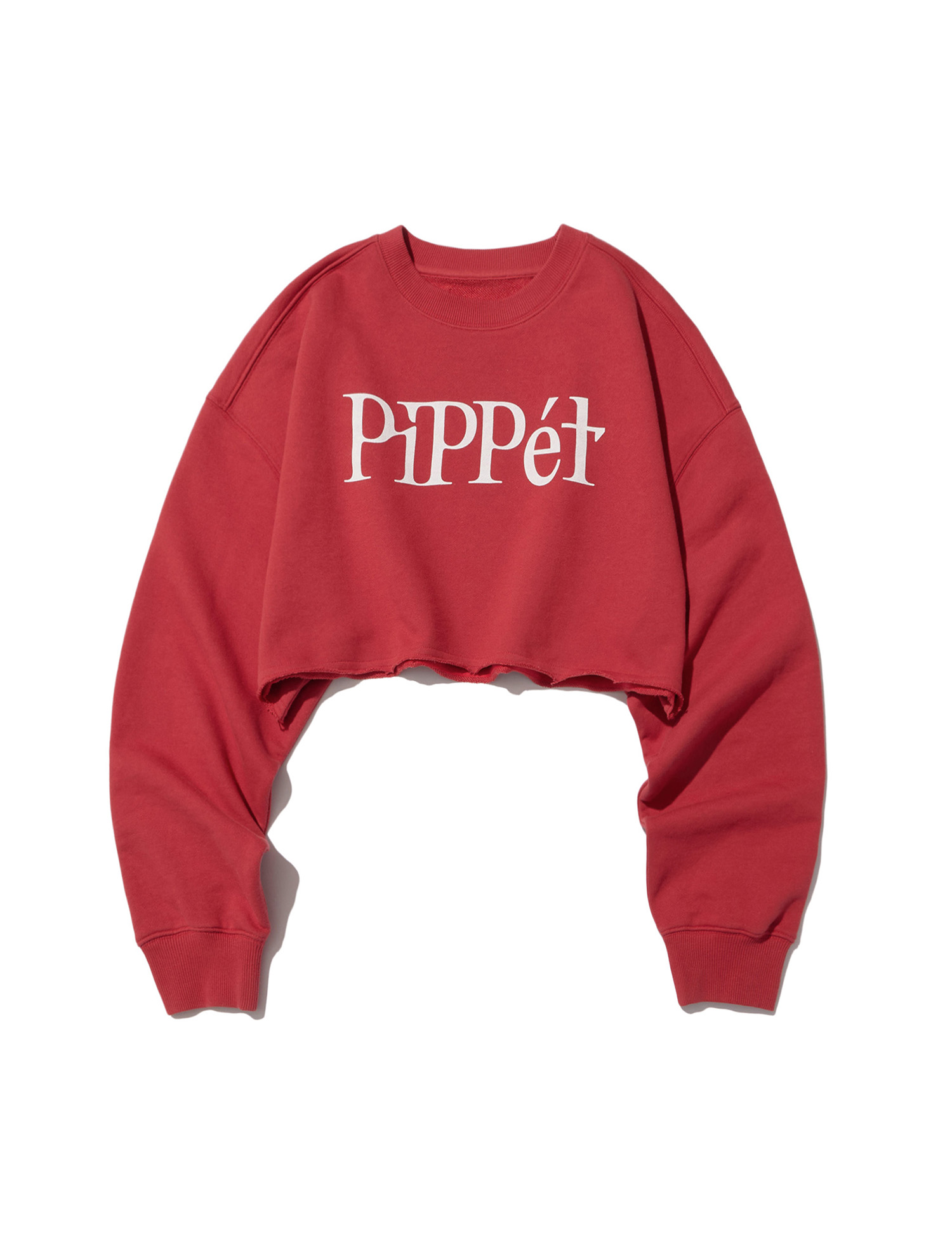 Pippet Crop Sweatshirt (red)
