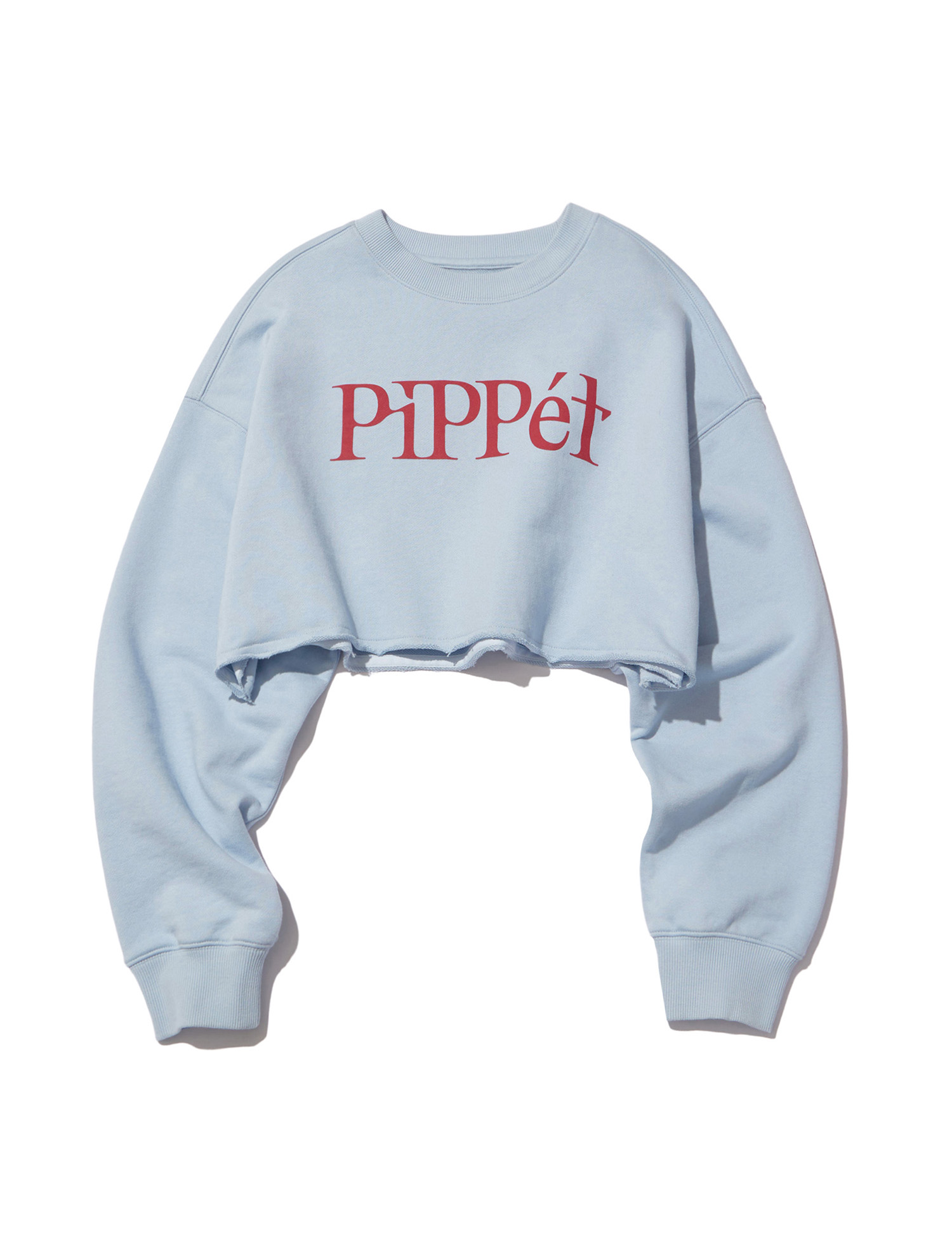 Pippet Crop Sweatshirt (sky blue)