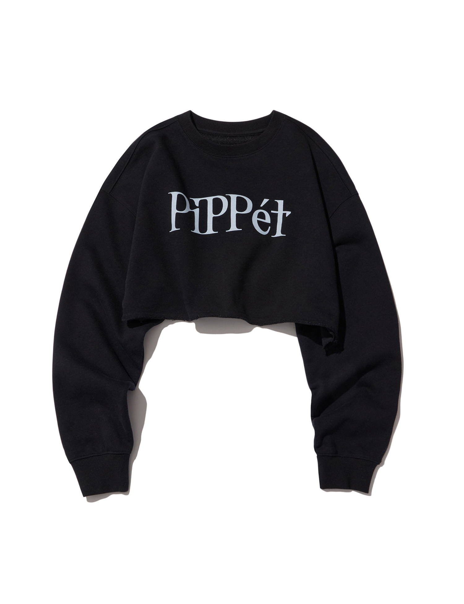 Pippet Crop Sweatshirt (black)